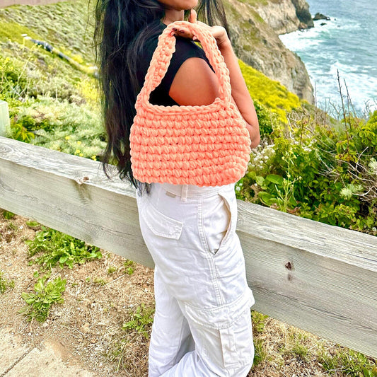 Customizable Chunky Crochet Purse (Actual Item not Pattern) - Multiple Color Options Creative Gifts