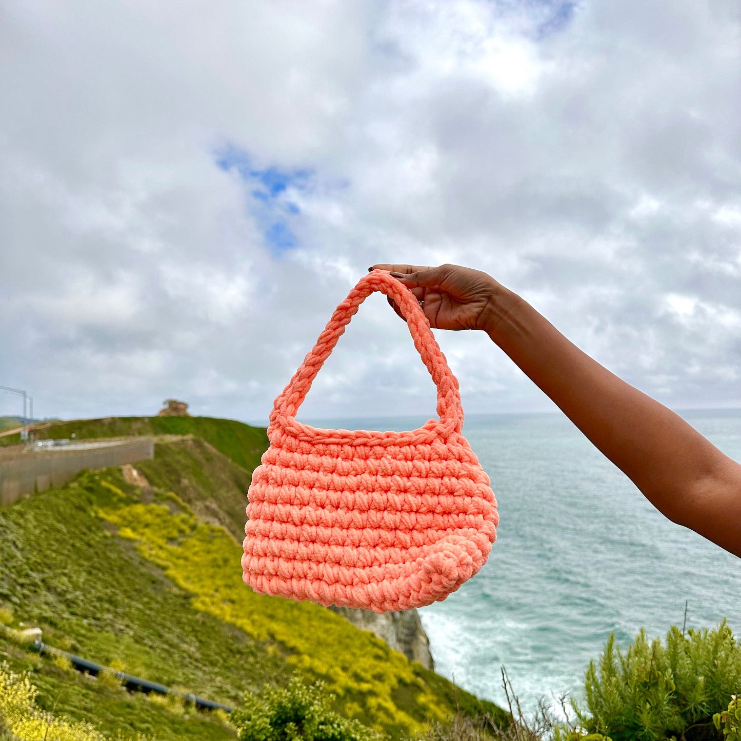 Customizable Chunky Crochet Purse (Actual Item not Pattern) - Multiple Color Options  Creative Gifts