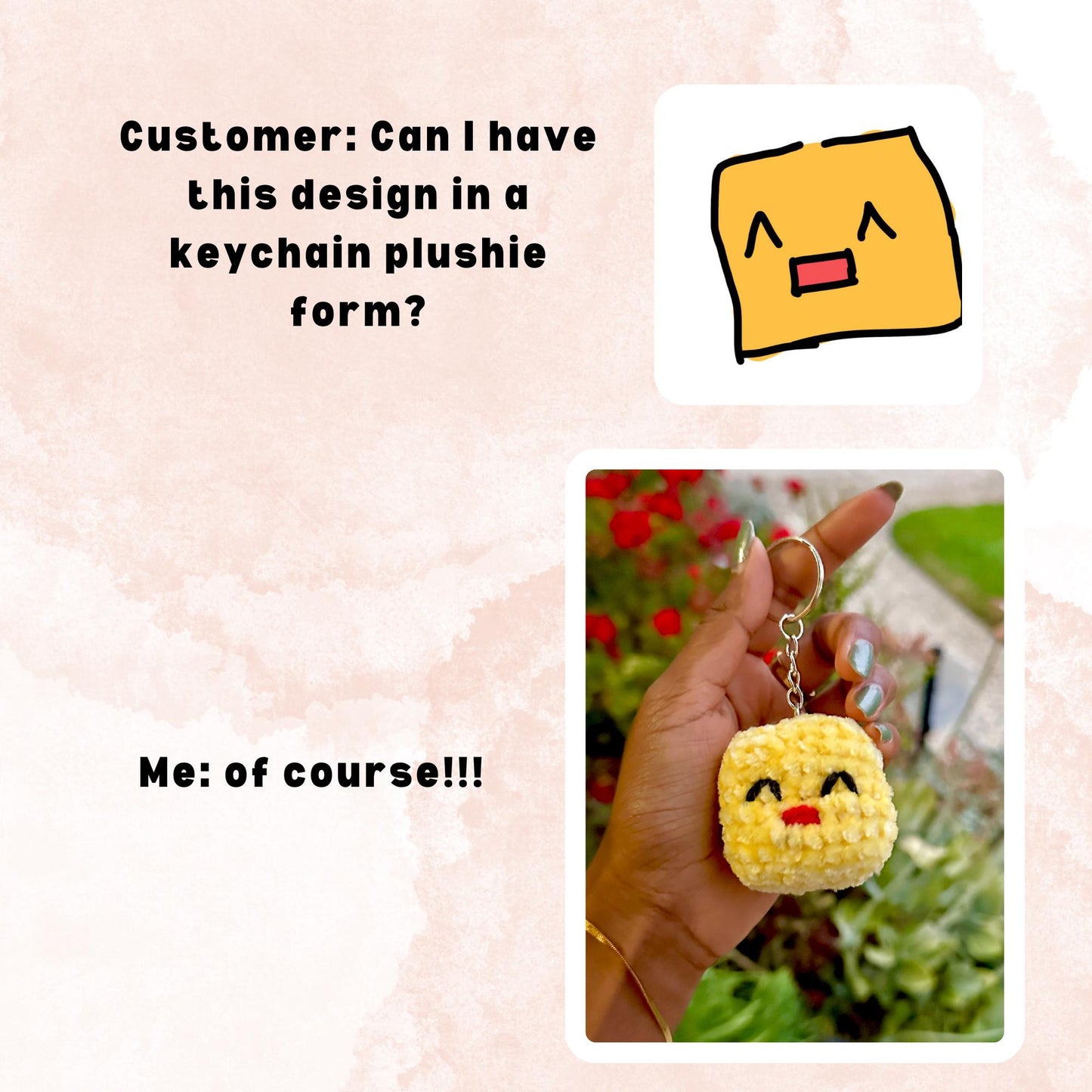 Custom Crochet Plushies Handcrafted to Order (PERSONALIZED)
