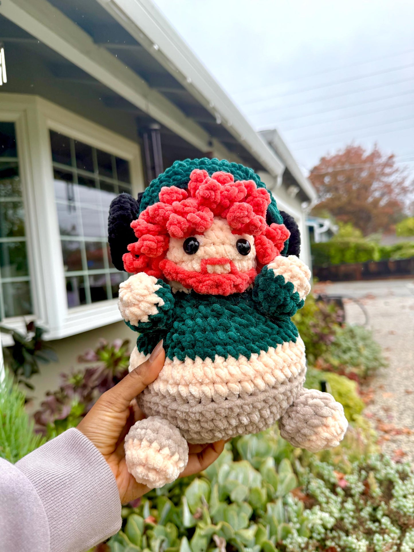 Personalized Crochet Doll – Custom Handmade Amigurumi Plushie | Boy or Girl | Gamer