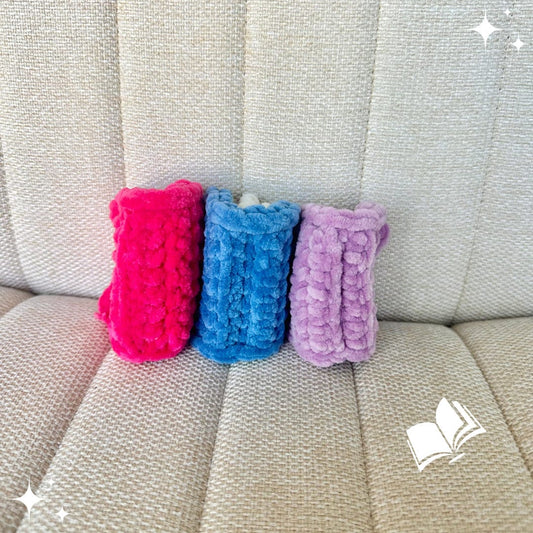 Pocket Book Plushie – Customizable Amigurumi Book Lover Gift