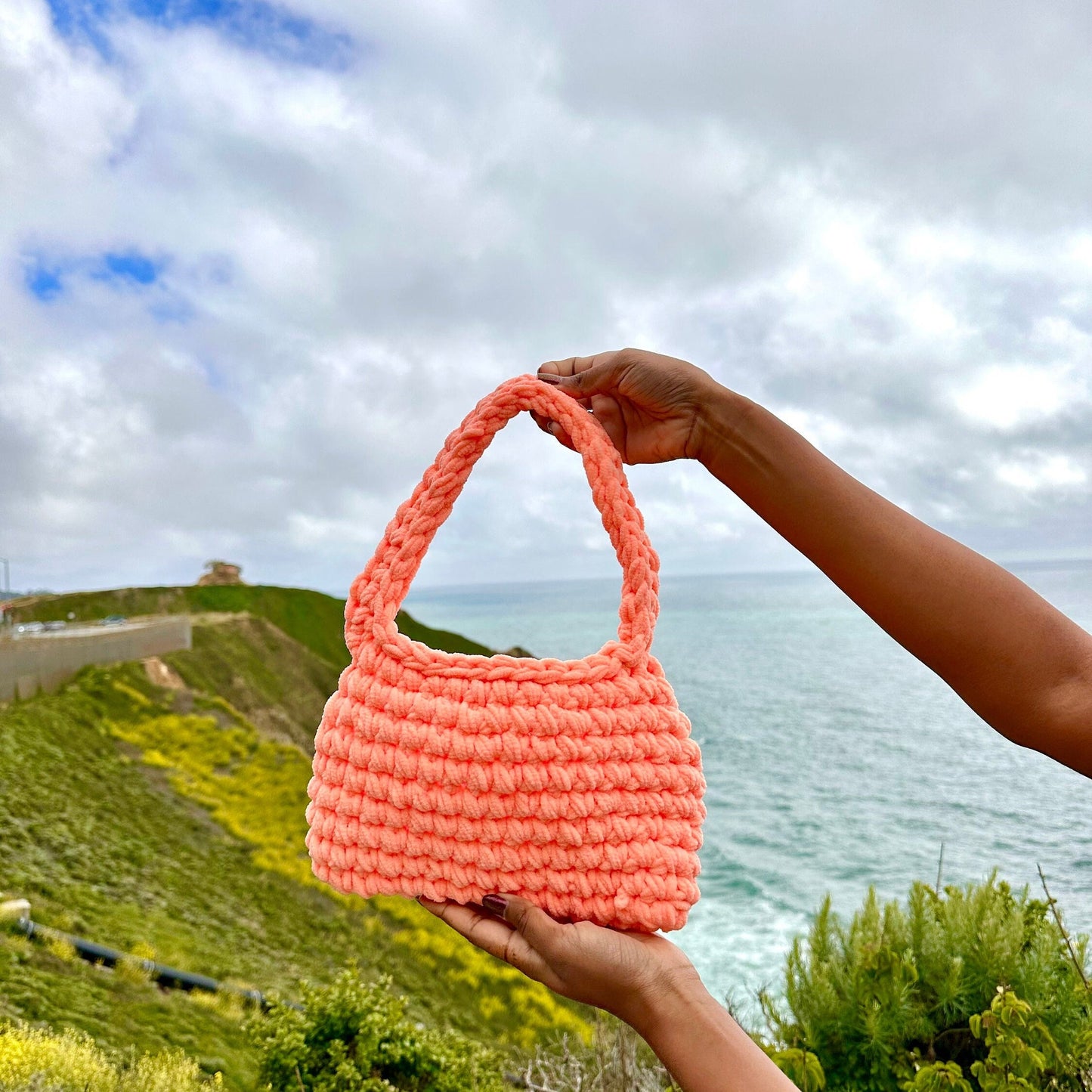 Customizable Chunky Crochet Purse (Actual Item not Pattern) - Multiple Color Options  Creative Gifts