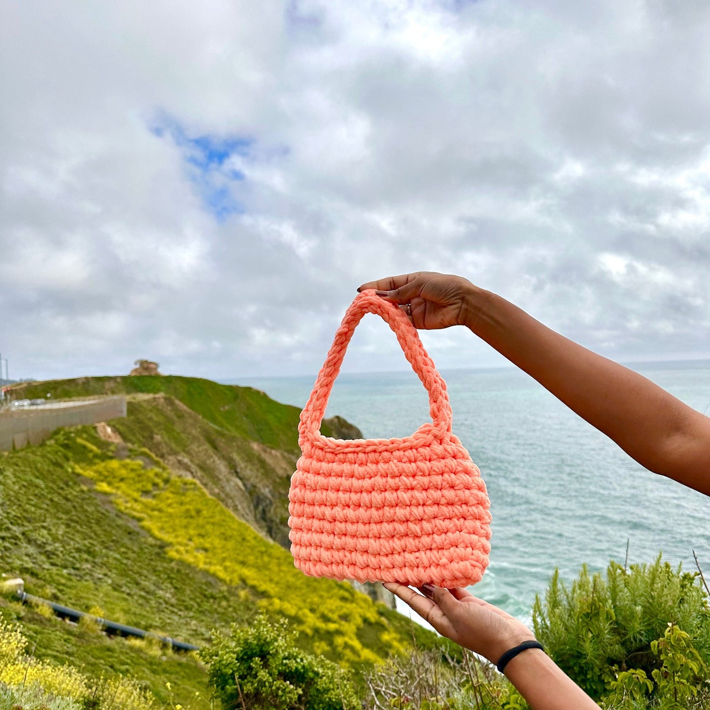 Customizable Chunky Crochet Purse (Actual Item not Pattern) - Multiple Color Options  Creative Gifts