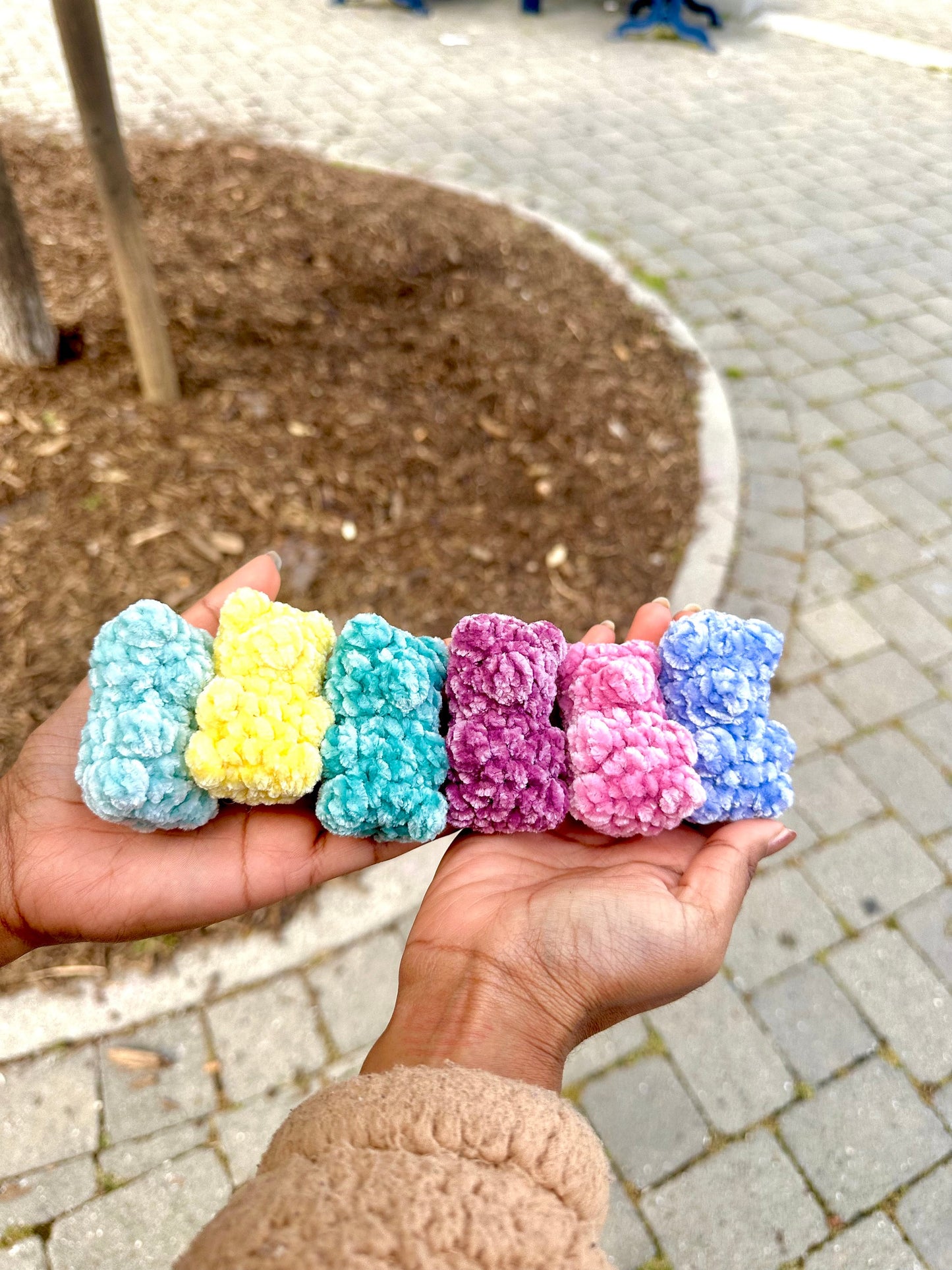 Tiny Juicy Little Gummy Bear Plushie / Amigurumi, Couple Gifts, Valentines